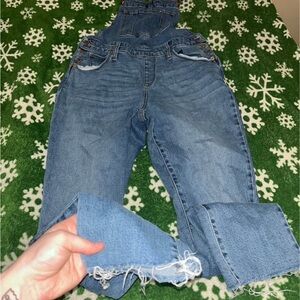Women's Blue Denim Overalls